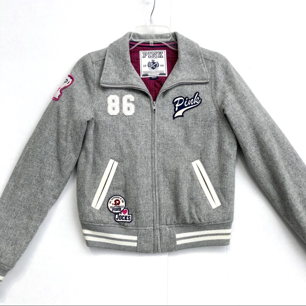 Victoria’s Secret PINK Varsity Jacket Size Small